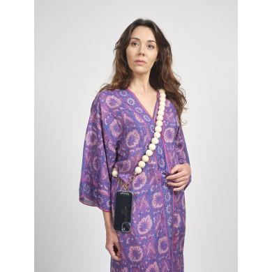 Chaîne perles XL 120cm Valencia