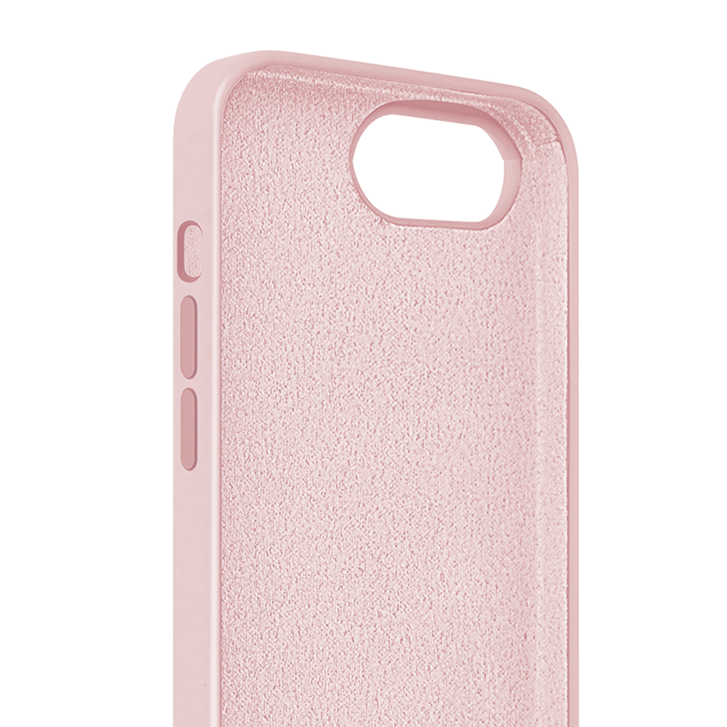 Coque Cordon réglable 160cm silicone liquide compatible iPhone 6/7/8/SE - Rose