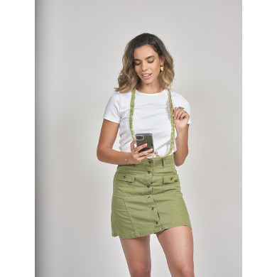 Chaîne perles 120cm Austin - Vert