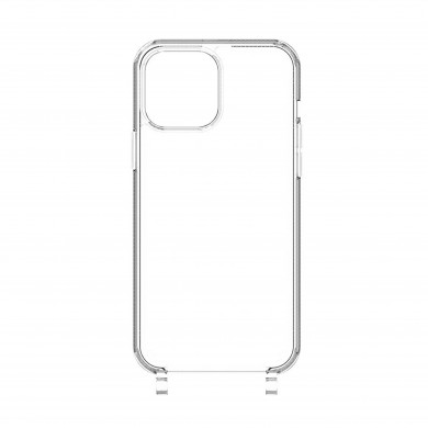 Coque anneaux silicone transparent compatible iPhone 14 Plus