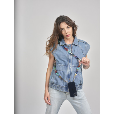 Chaîne maillons L 124cm Panama