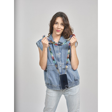 Chaîne maillons L 124cm Panama