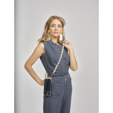 Chaîne maillons S 120cm Pékin - Beige