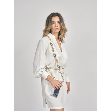 Chaîne maillons M 122cm San Francisco - Multicolore