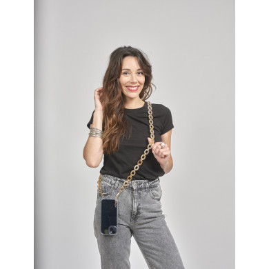 Chaîne maillons M 120cm Londres - Camel