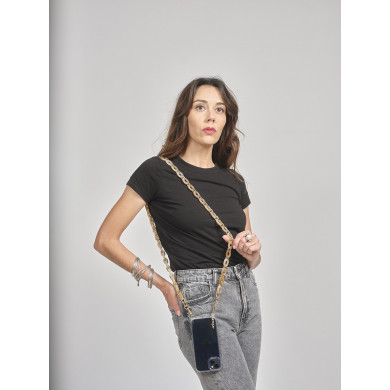 Chaîne maillons M 120cm Londres - Camel