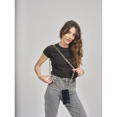 Chaîne maillons S 122cm Marseille - Beige