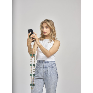 Chaîne maillons M 119cm Amsterdam - Vert