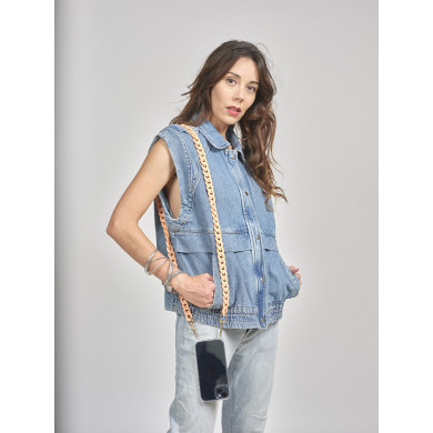 Chaîne maillons S finiton mat 120cm Nairobi - Pêche