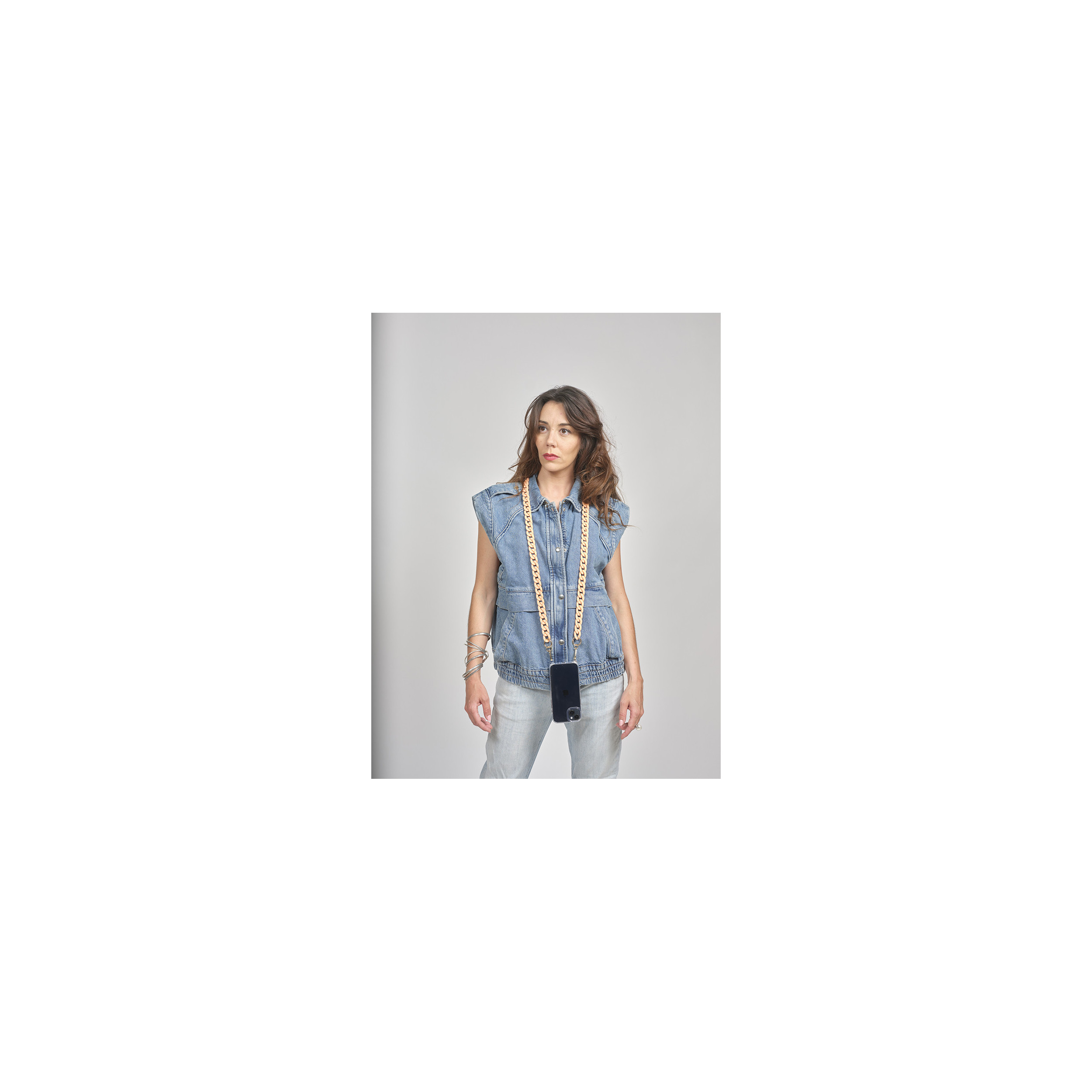 Chaîne maillons S finiton mat 120cm Nairobi - Pêche