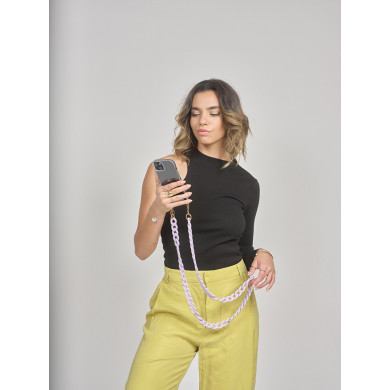 Chaîne maillons S 120cm Denver - Parme