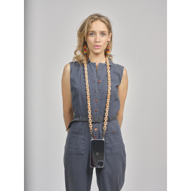 Chaîne maillons S 120cm New-York - Pêche translucide