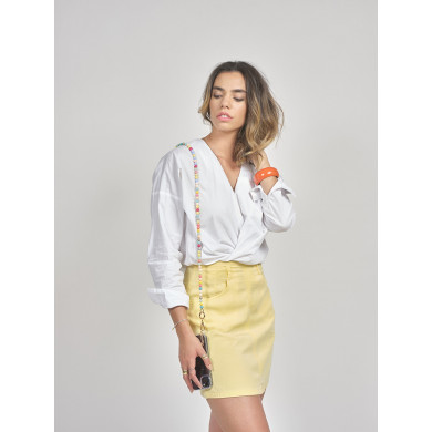 Chaîne perles 120cm Leon