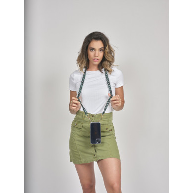 Chaîne maillons S 120cm Lima - Vert soutenu