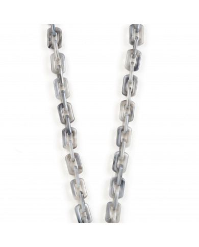 Chaîne maillons M 120cm Montréal - Gris