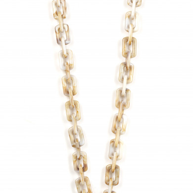 Chaîne maillons M 120cm Montréal - Beige