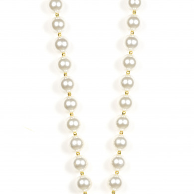 Chaîne perles L 121cm Cali