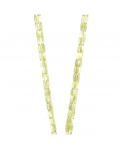 Chaîne perles 120cm Austin - Vert