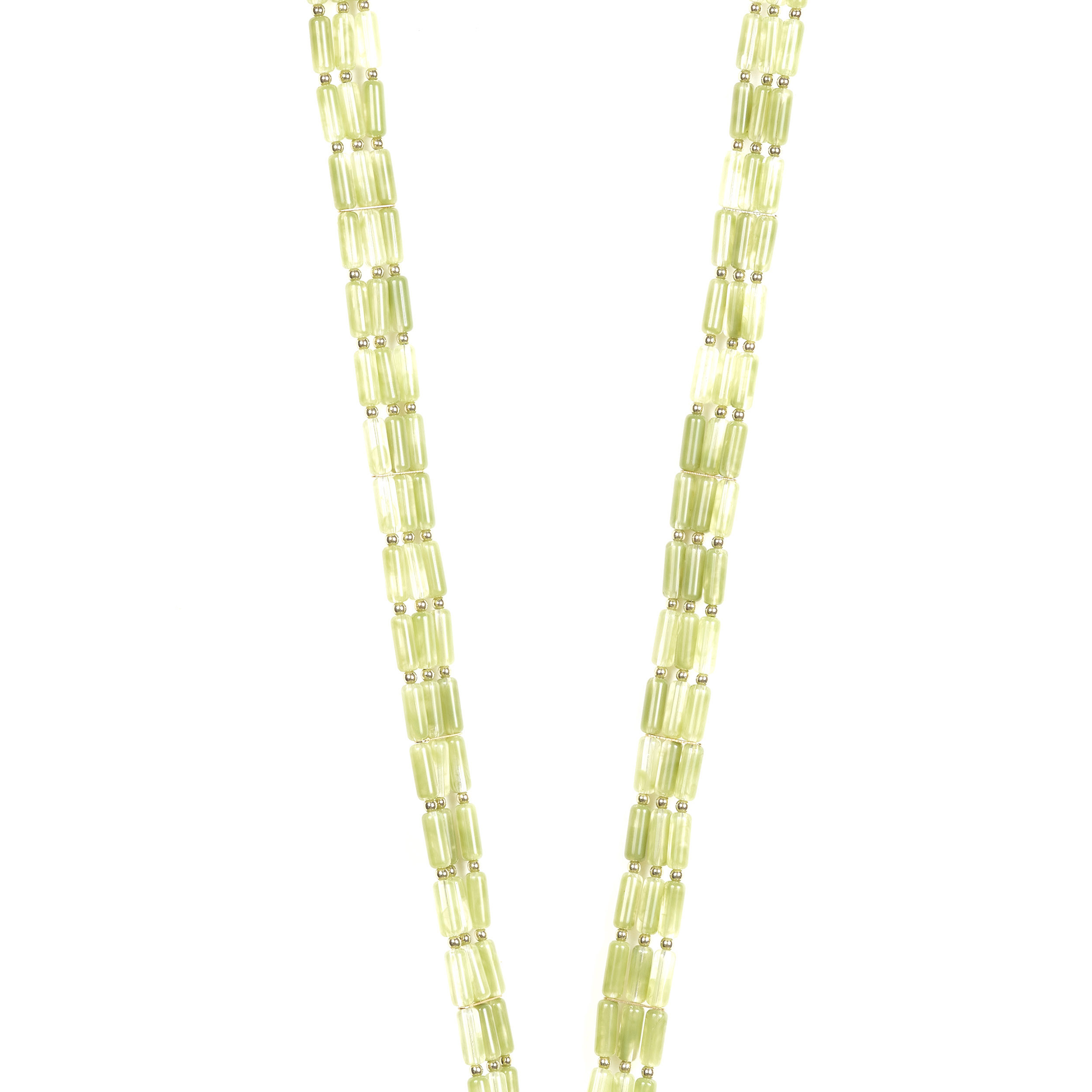 Chaîne perles 120cm Austin - Vert