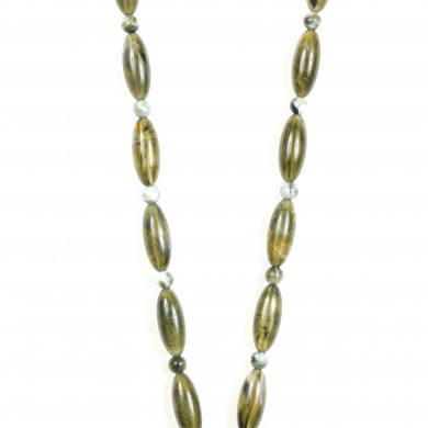 Chaîne perles M 123cm Phoenix - Vert