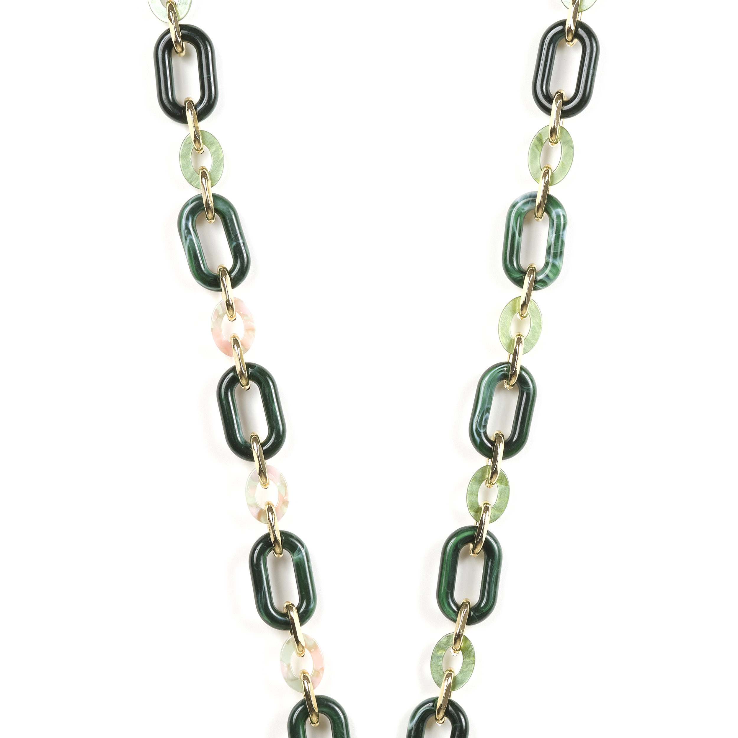 Chaîne maillons M 122cm Hong Kong - Vert