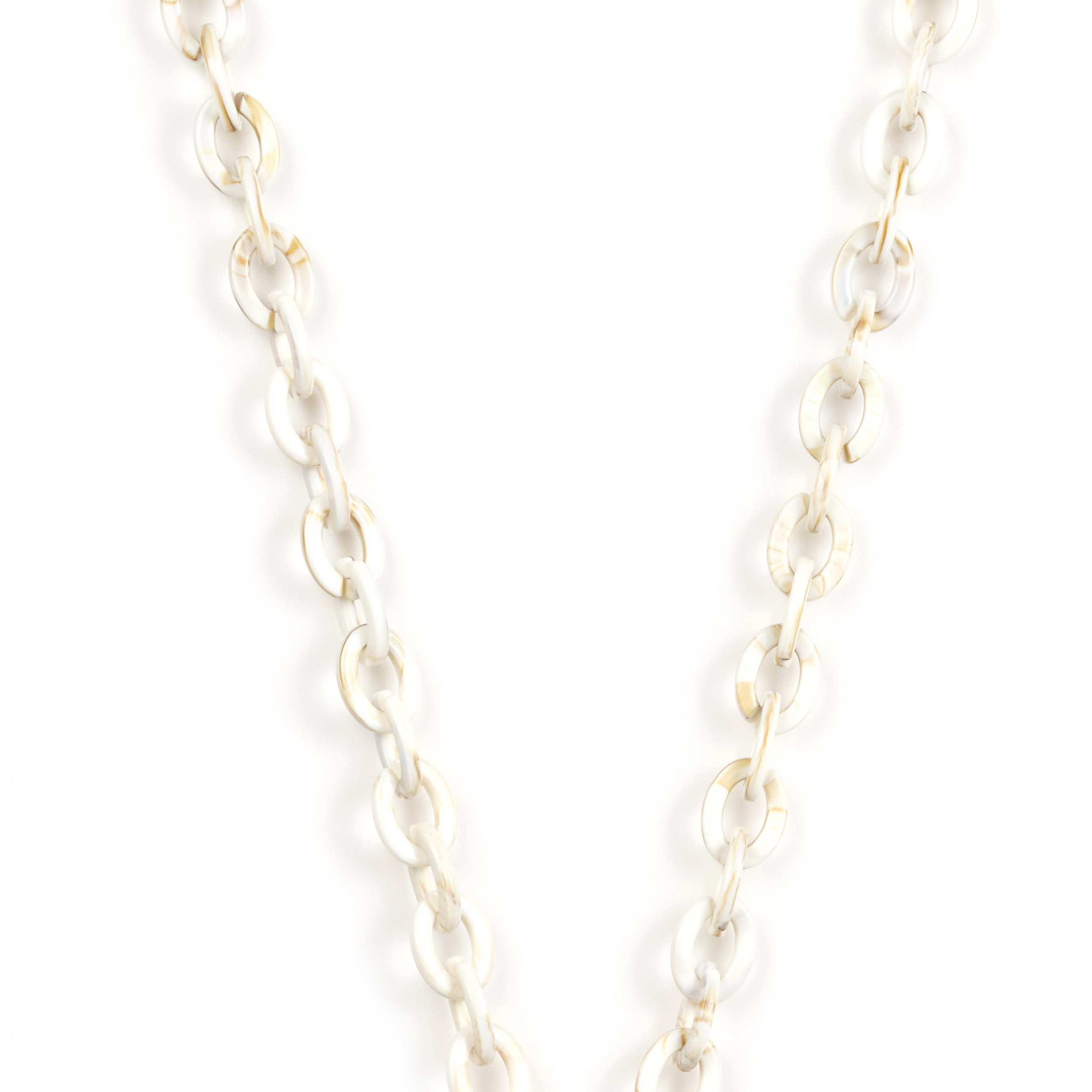 Chaîne maillons S 120cm Pékin - Beige