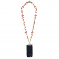 Chaîne maillons M 121cm Budapest - Beige