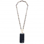 Chaîne maillons S 122cm Marseille - Beige