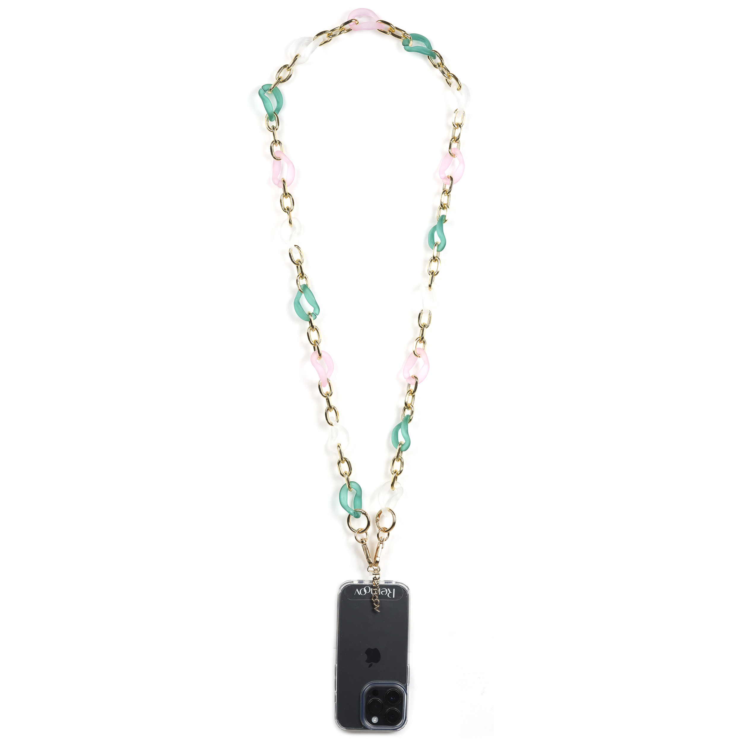 Chaîne maillons M 120cm Mendoza - Multicolore