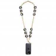 Chaîne maillons M 120cm Tokyo - Rose