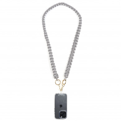 Bandoulière M 120cm Philadelphie - Gris