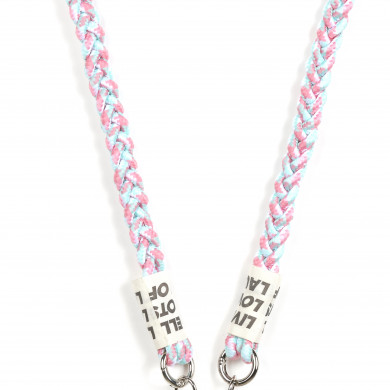 Cordon 120cm Porto - Rose & bleu