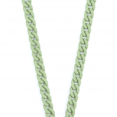 Chaîne maillons S finiton mat 120cm Nairobi - Vert kaki
