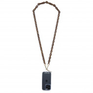 Chaîne maillons S 120cm New-York - Beige