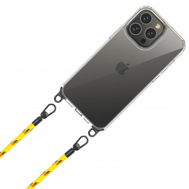 Cordon 130cm Paris - Jaune multicolore