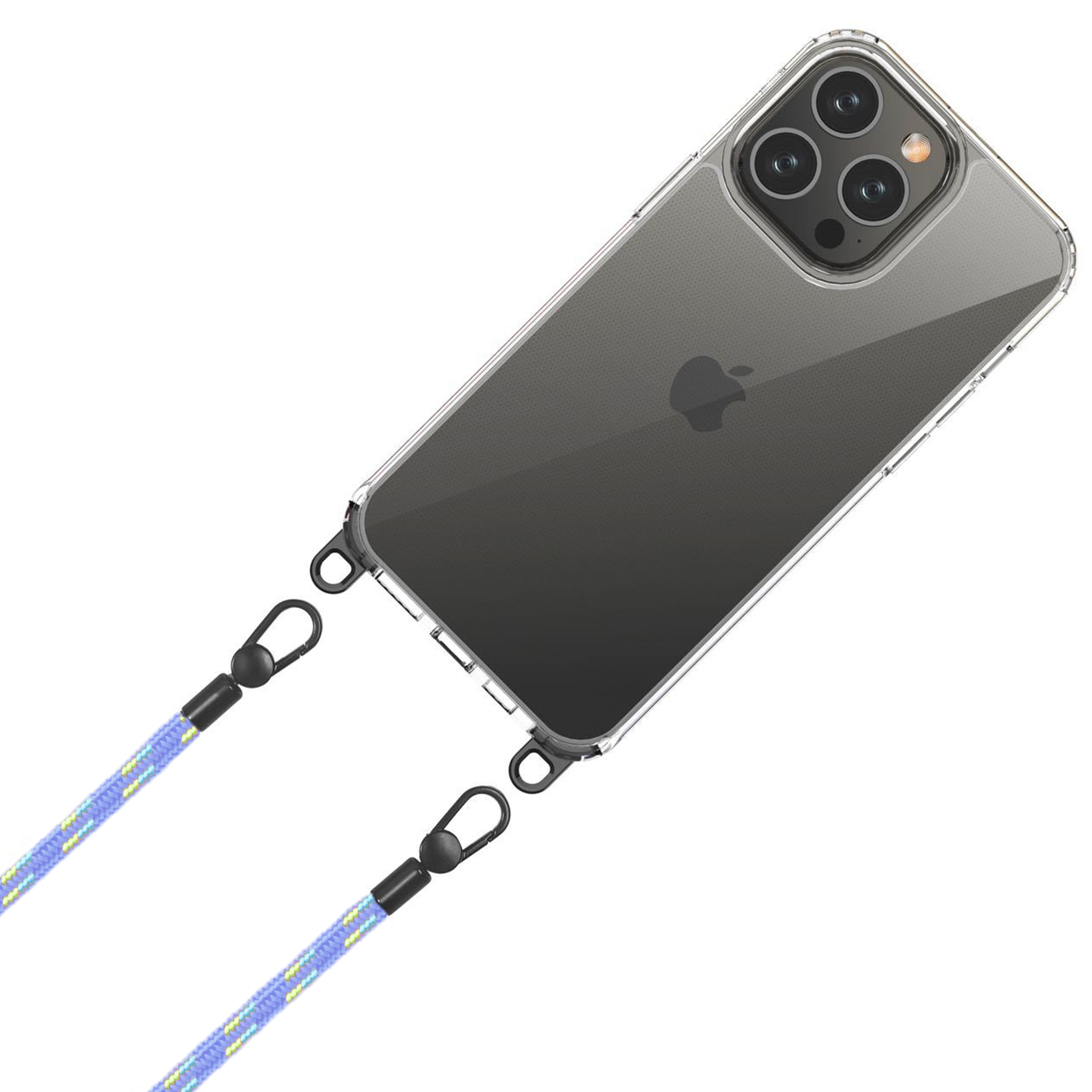 Cordon 130cm Paris - Bleu multicolore