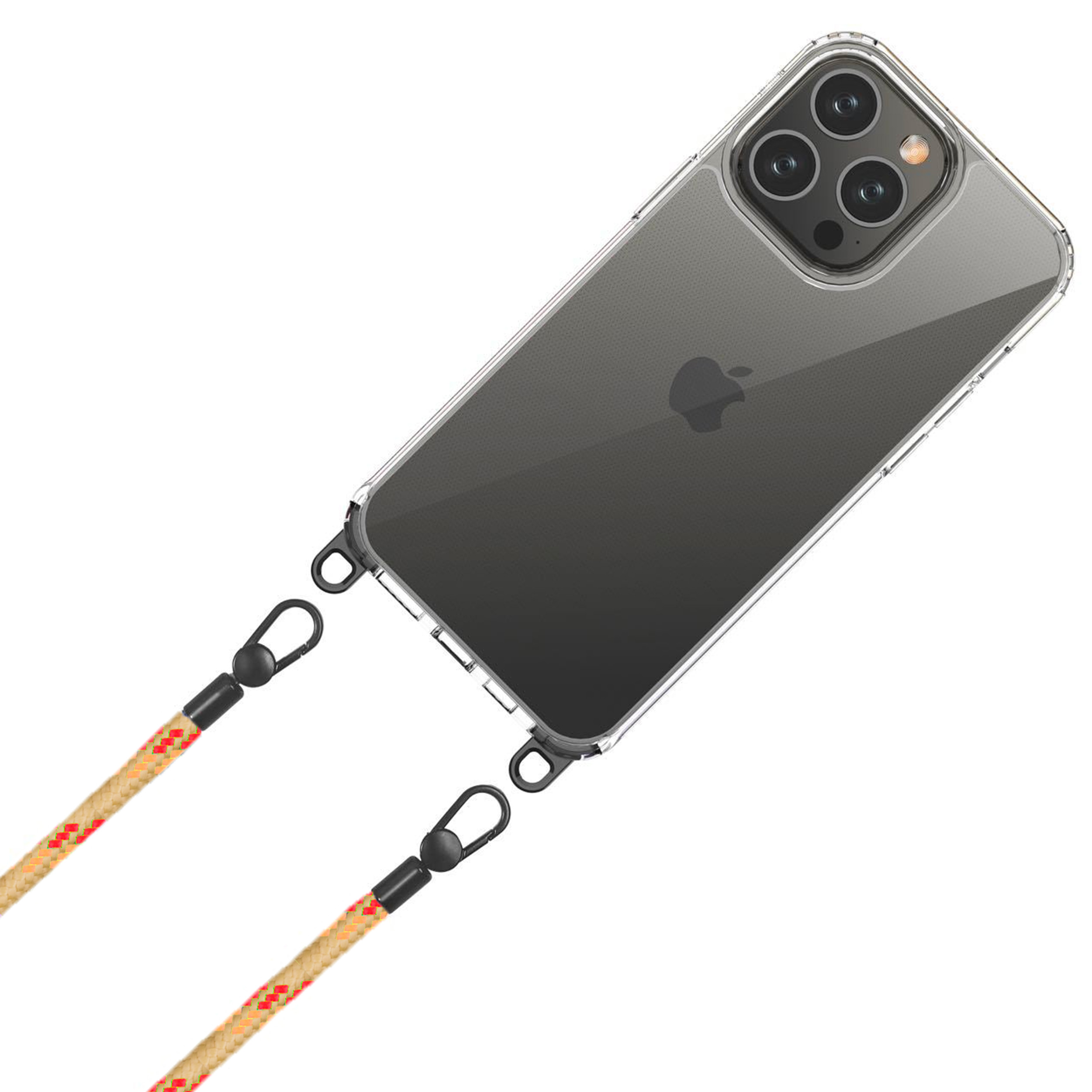 Cordon 130cm Paris - Camel multicolore