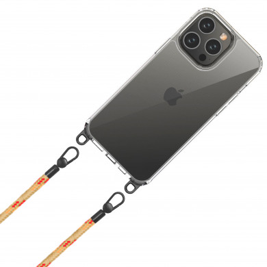 Cordon 130cm Paris - Camel multicolore