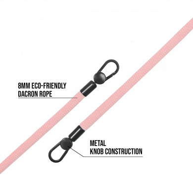 Cordon 130cm Paris - Rose