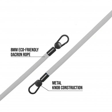 Cordon 130cm Paris - Gris