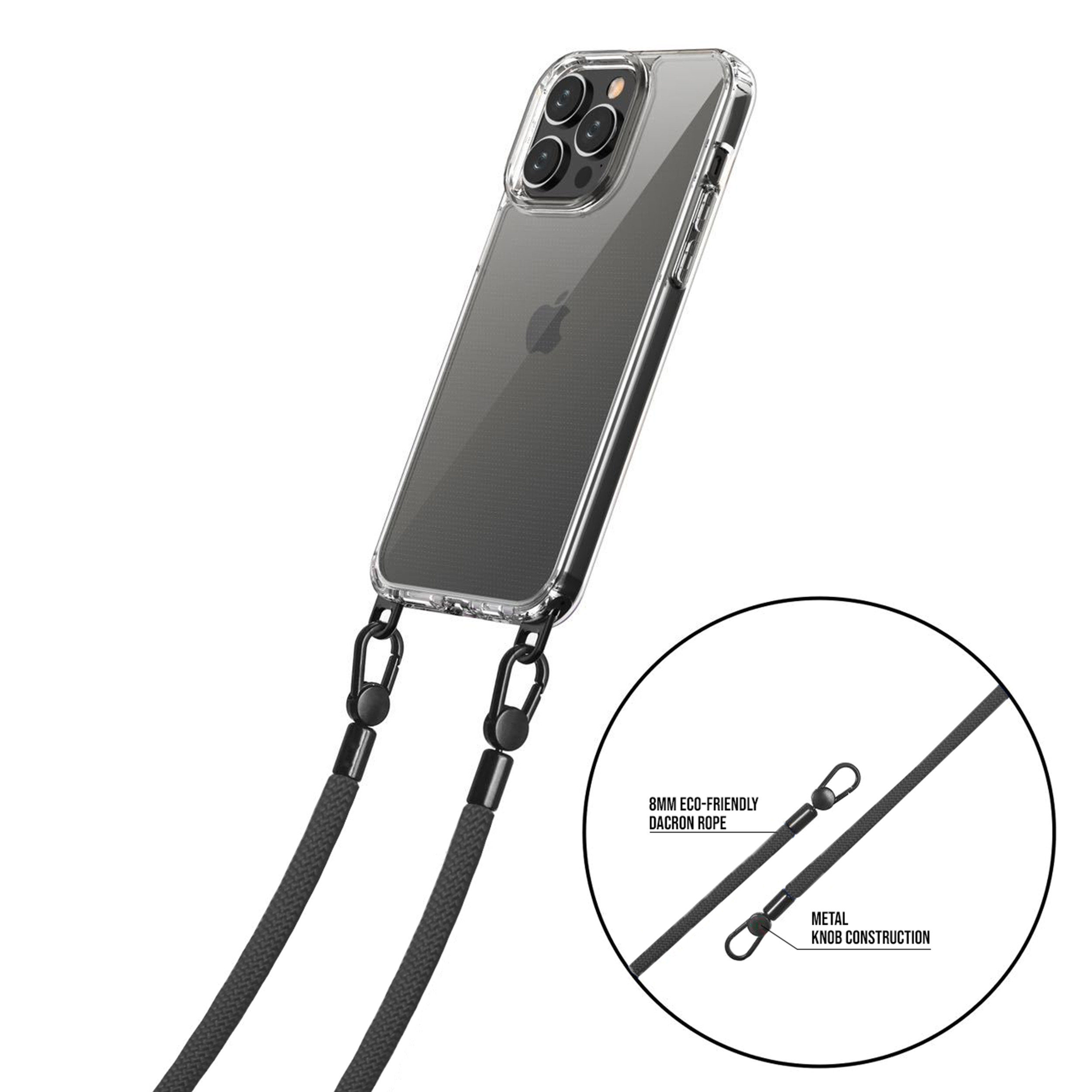 Cordon 130cm Paris - Noir